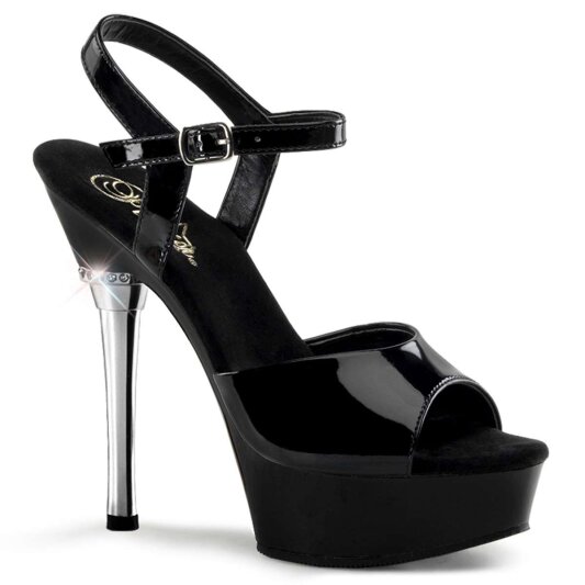 Pleaser Sandalette ALLURE-609 Schwarz EU-35 / US-5