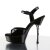 Pleaser Sandalette ALLURE-609 Schwarz EU-37 / US-7