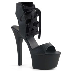 Pleaser Sandalette ASPIRE-600-14 Schwarz EU-35 / US-5