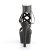 Pleaser Sandalette ASPIRE-600-14 Schwarz EU-35 / US-5