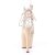 Pleaser Stiefelette ASPIRE-600-30 Transparent Nude EU-35 / US-5