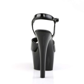 Pleaser Sandalette ASPIRE-609 Schwarz EU-37 / US-7