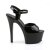 Pleaser Sandalette ASPIRE-609 Schwarz EU-37 / US-7