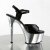 Pleaser Sandalette ASPIRE-609 Schwarz Silber Chrom EU-35 / US-5
