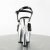 Pleaser Sandalette ASPIRE-609 Schwarz Silber Chrom EU-37 / US-7