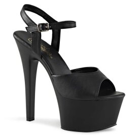 Pleaser Sandalette ASPIRE-609 Schwarz EU-35 / US-5