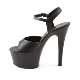 Pleaser Sandalette ASPIRE-609 Schwarz EU-37 / US-7