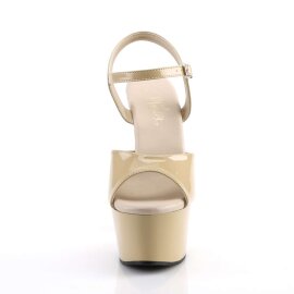 Pleaser Sandalette ASPIRE-609 Creme EU-35 / US-5