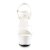 Pleaser Sandalette ASPIRE-609 Weiß EU-35 / US-5