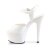 Pleaser Sandalette ASPIRE-609 Weiß EU-35 / US-5