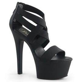 Pleaser Sandalette ASPIRE-669 Schwarz EU-35 / US-5