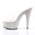 Pleaser Pantolette BEJEWELED-601DM Transparent Silber Strass EU-35 / US-5