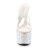 Pleaser Pantolette BEJEWELED-701DM Transparent Silber Strass EU-35 / US-5