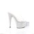 Pleaser Pantolette BEJEWELED-712RS Transparent Silber Strass EU-35 / US-5