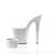 Pleaser Pantolette BEJEWELED-812RS Transparent Silber Strass EU-38 / US-8