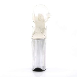 Pleaser Sandalette BEYOND-008 Transparent Silber EU-35 /...