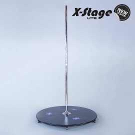 X-Stage Lite Chrome 45 mm 2,50 m - incl. 1000 mm Extension