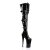 Pleaser Overknee Stiefel BEYOND-3028 Schwarz EU-38 / US-8