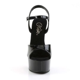 Pleaser Sandalette CAPTIVA-609 Schwarz EU-35 / US-5