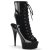 Pleaser Stiefelette DELIGHT-1016 Schwarz EU-35 / US-5