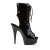 Pleaser Stiefelette DELIGHT-1016 Schwarz EU-35 / US-5
