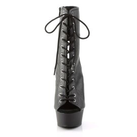 Pleaser Stiefelette DELIGHT-1016 Schwarz EU-36 / US-6