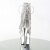 Pleaser Stiefelette DELIGHT-1017RSF Transparent Silber Chrom EU-39 / US-9