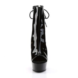 Pleaser Stiefelette DELIGHT-1018 Schwarz EU-40 / US-10