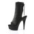Pleaser Stiefelette DELIGHT-1018 Schwarz EU-39 / US-9