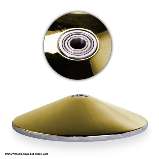 X-Pole XPert (NX) Ceiling Plate Titanium Gold