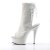Pleaser Stiefelette DELIGHT-1018 Weiß EU-41 / US-11