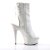 Pleaser Stiefelette DELIGHT-1018 Weiß EU-36 / US-6