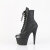 Pleaser ADORE-1020ESC Plateau Stiefeletten Kunstleder Schwarz