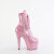Pleaser ADORE-1020GP Plateau Stiefeletten Lack Glitter Baby Pink