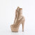 Pleaser ADORE-1020GP Plateau Stiefeletten Lack Glitter Gold
