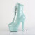Pleaser ADORE-1020GP Plateau Stiefeletten Lack Glitter Mintgrün
