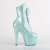 Pleaser ADORE-1020GP Plateau Stiefeletten Lack Glitter Mintgrün