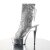Pleaser Stiefelette DELIGHT-1018G Silber Glitter Chrom EU-35 / US-5