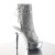 Pleaser Stiefelette DELIGHT-1018G Silber Glitter Chrom EU-35 / US-5