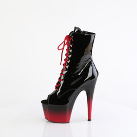 Pleaser ADORE-1021BR-H Plateau Stiefeletten Lack Schwarz