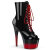 Pleaser ADORE-1021BR-H Plateau Stiefeletten Lack Schwarz