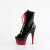 Pleaser ADORE-1021BR-H Plateau Stiefeletten Lack Schwarz