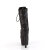 Pleaser ADORE-1040SPF Plateau Stiefeletten Stoff Snakeprint Schwarz