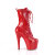 Pleaser ADORE-1040WR-HG Plateau Stiefeletten Lack Holograma Rot