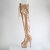 Pleaser ADORE-3021GP Plateau Overknee Stiefel Lack Glitter Gold