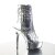 Pleaser Stiefelette DELIGHT-1018HG Silber Hologram Chrom EU-35 / US-5