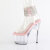 Pleaser ADORE-791-2RS Plateau Sandaletten Clear Strass Pink Transparent