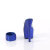 Pleaser BEJEWELED-712RS Plateau Pantoletten Clear Strass Blau