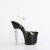 Pleaser BLISS-708 Plateau Sandaletten Clear Schwarz