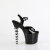 Pleaser BLISS-709 Plateau Sandaletten Clear Schwarz